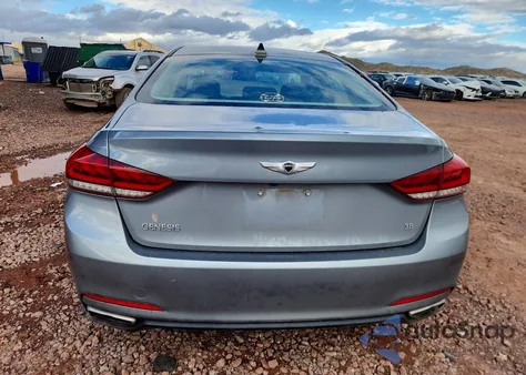 2015 Hyundai Genesis 3.8L from USA, damaged, VIN KMHGN4JE6FU096599